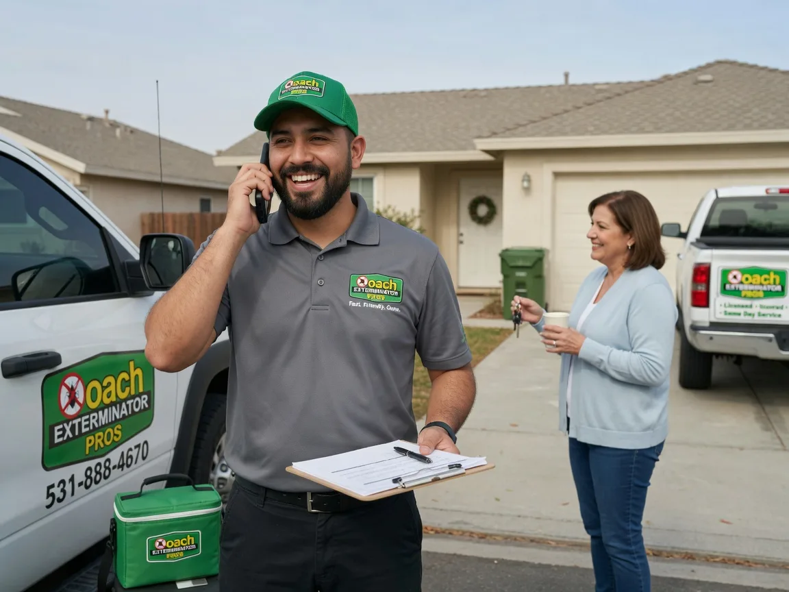 Pest Control Roach Exterminator Sarah, MS FAQs
